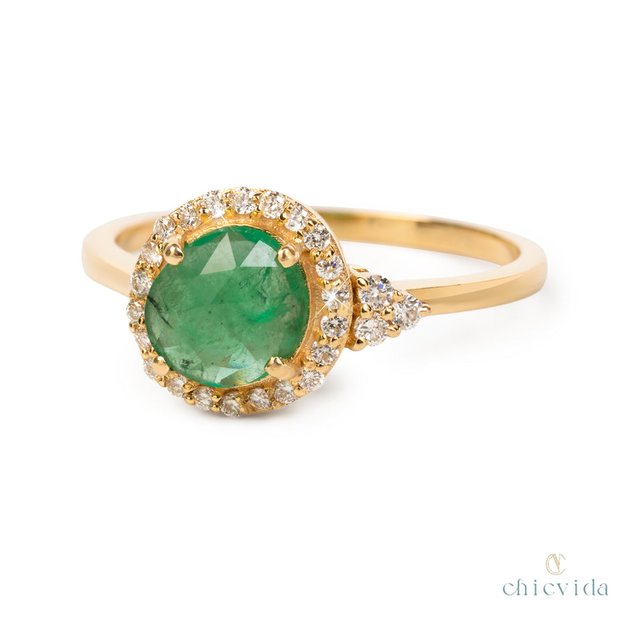 Euphoria Emerald Ring