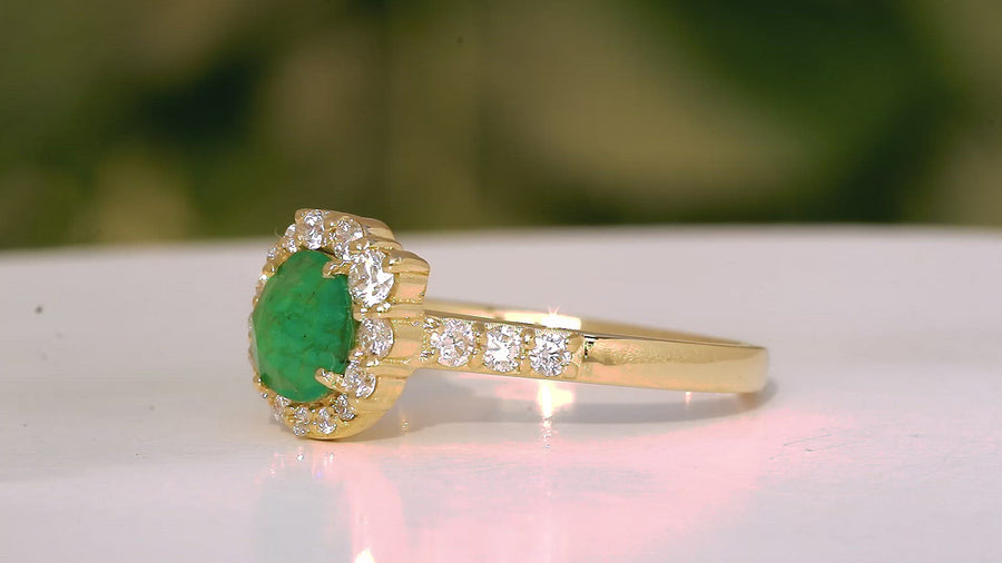Heaven Emerald Ring