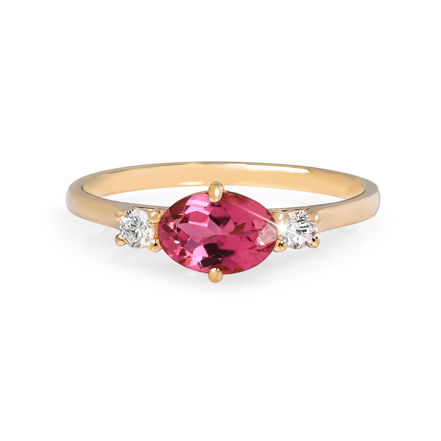 Siren Pink Tourmaline Ring