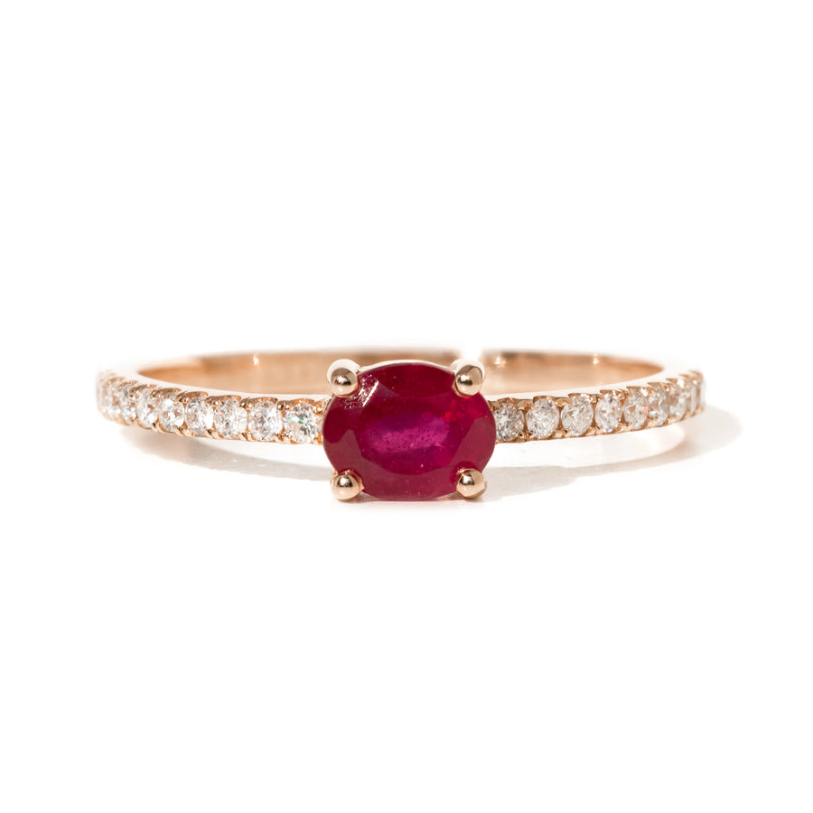 Divine Ruby Ring