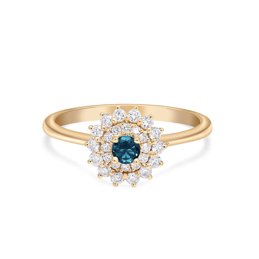 Paola London Blue Topaz Ring