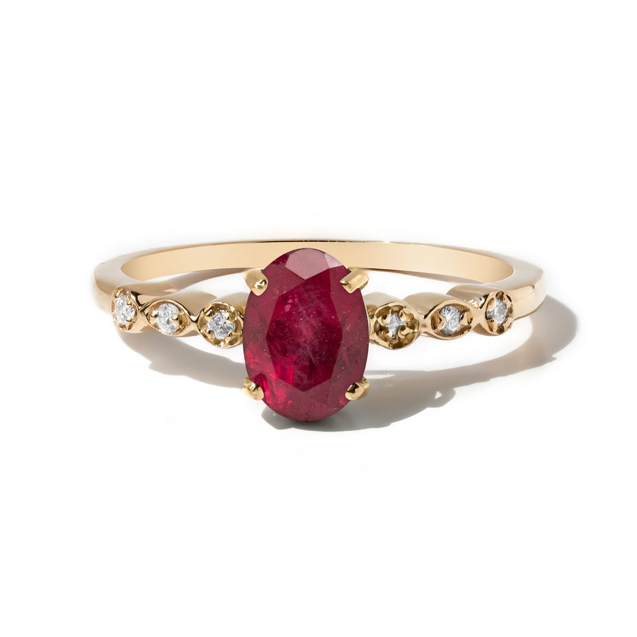 Someday Ruby Engagement Ring