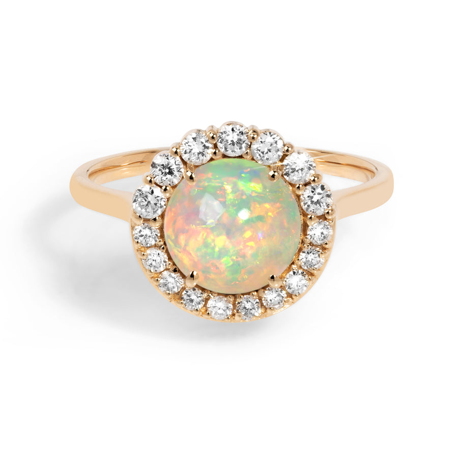Aureola Opal Ring