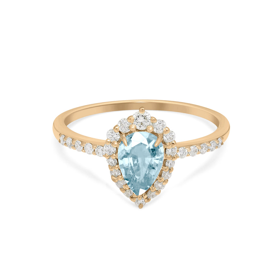 Sofia Aquamarine Ring