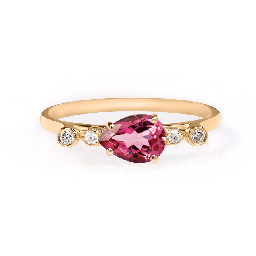 Elite Pink Tourmaline Ring