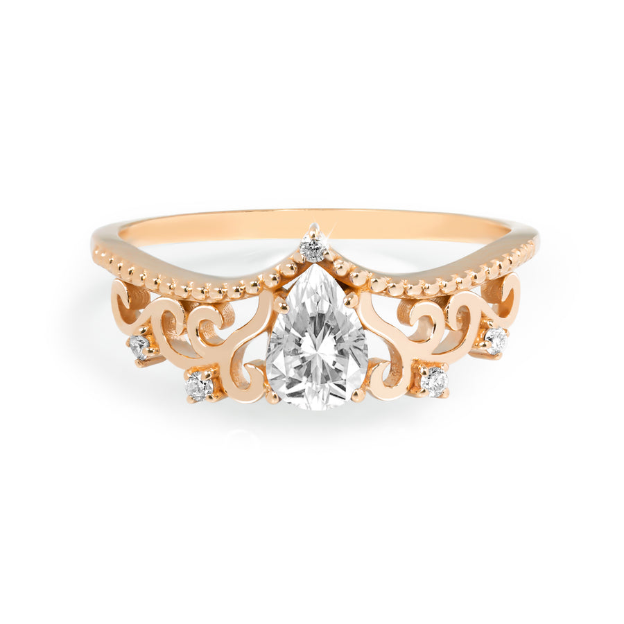 Diana Lab Diamond Tiara Ring