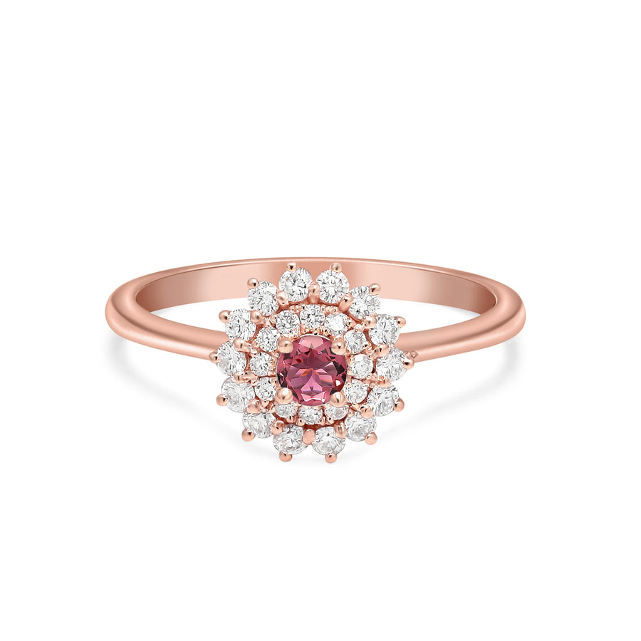 Paola Pink Tourmaline Ring