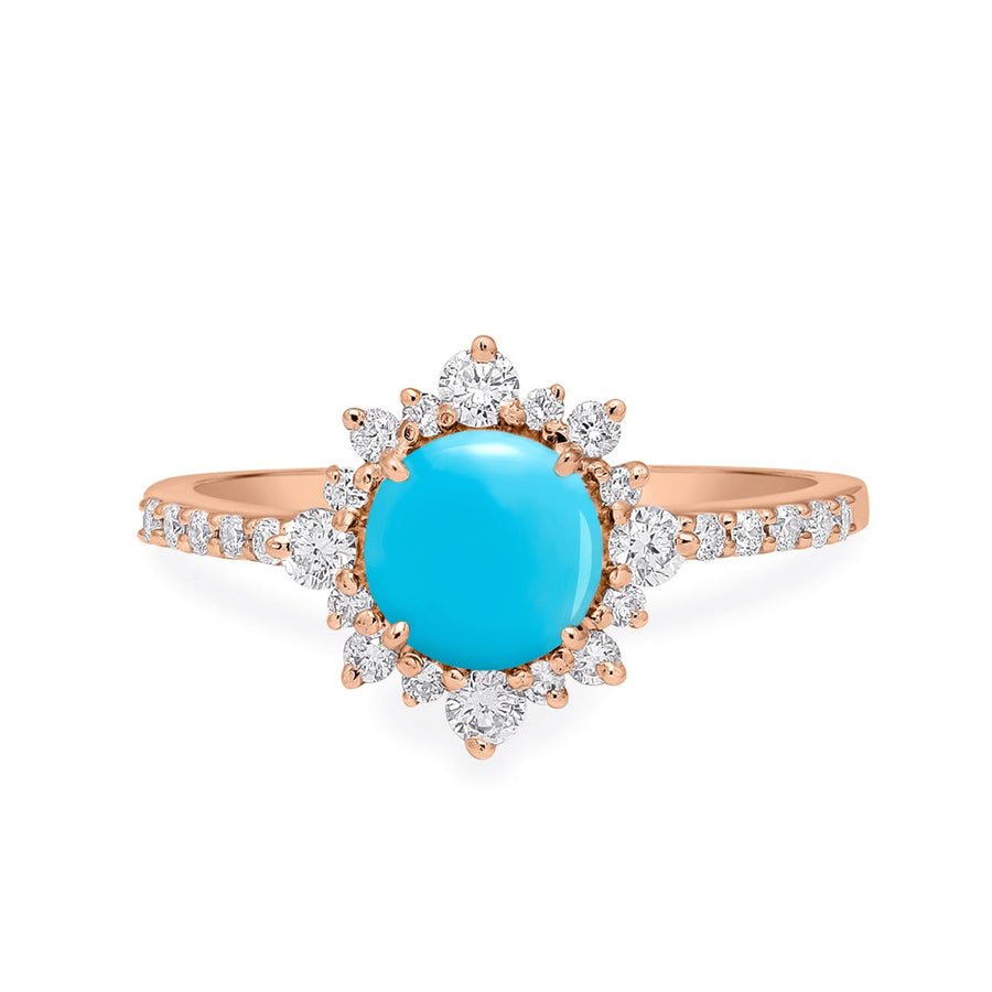Starlit Turquoise Ring