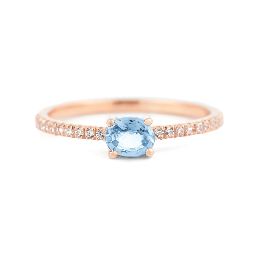 Divine Aquamarine Ring