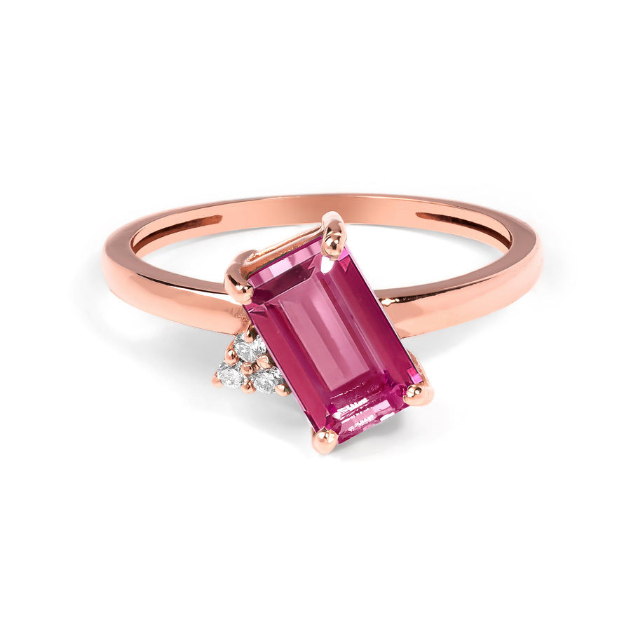 Fetor Pink Tourmaline Ring