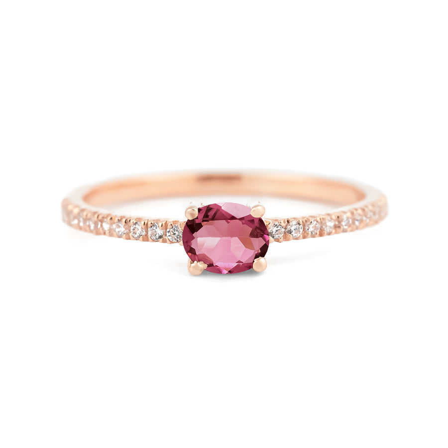 Divine Pink Tourmaline Ring