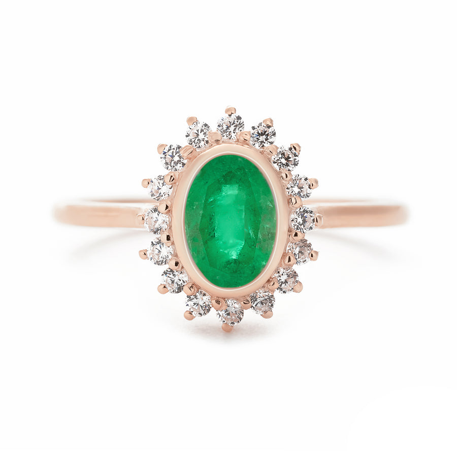 Aroma Emerald Ring