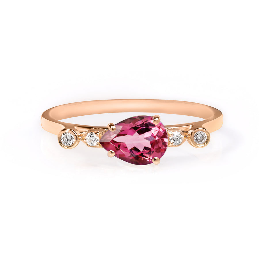Elite Pink Tourmaline Ring