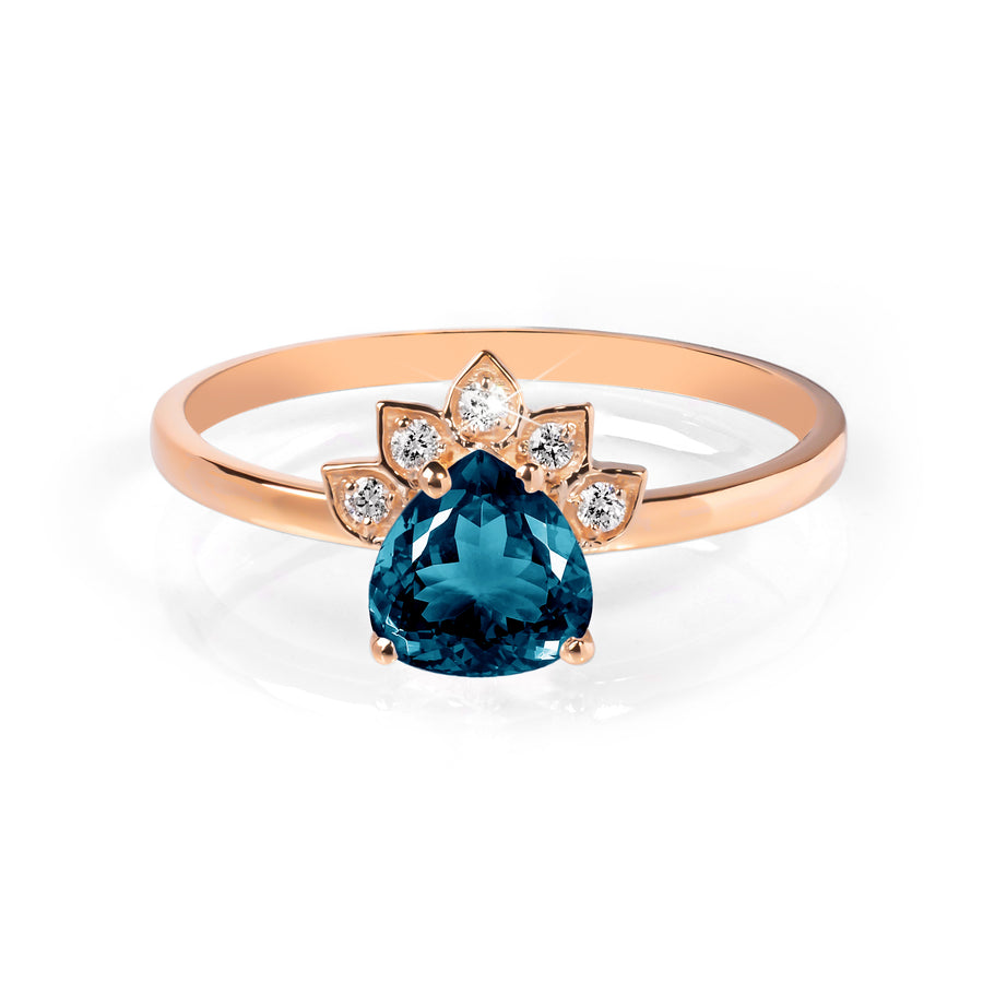 Blush London Blue Topaz Ring