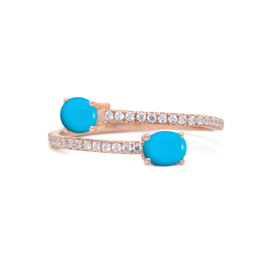 Liaison Oval Turquoise Ring