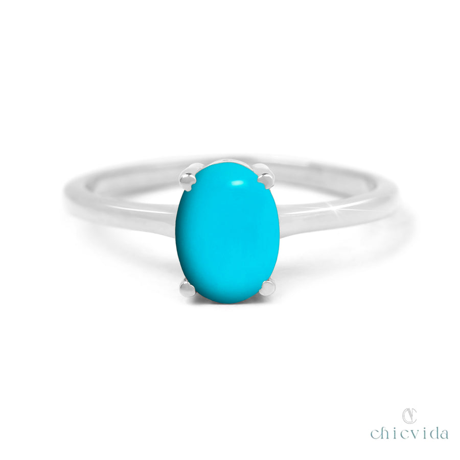 Glowing Turquoise Ring