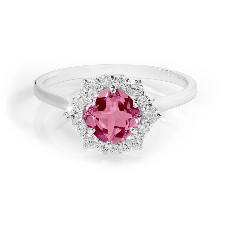 Blink Pink Tourmaline Ring