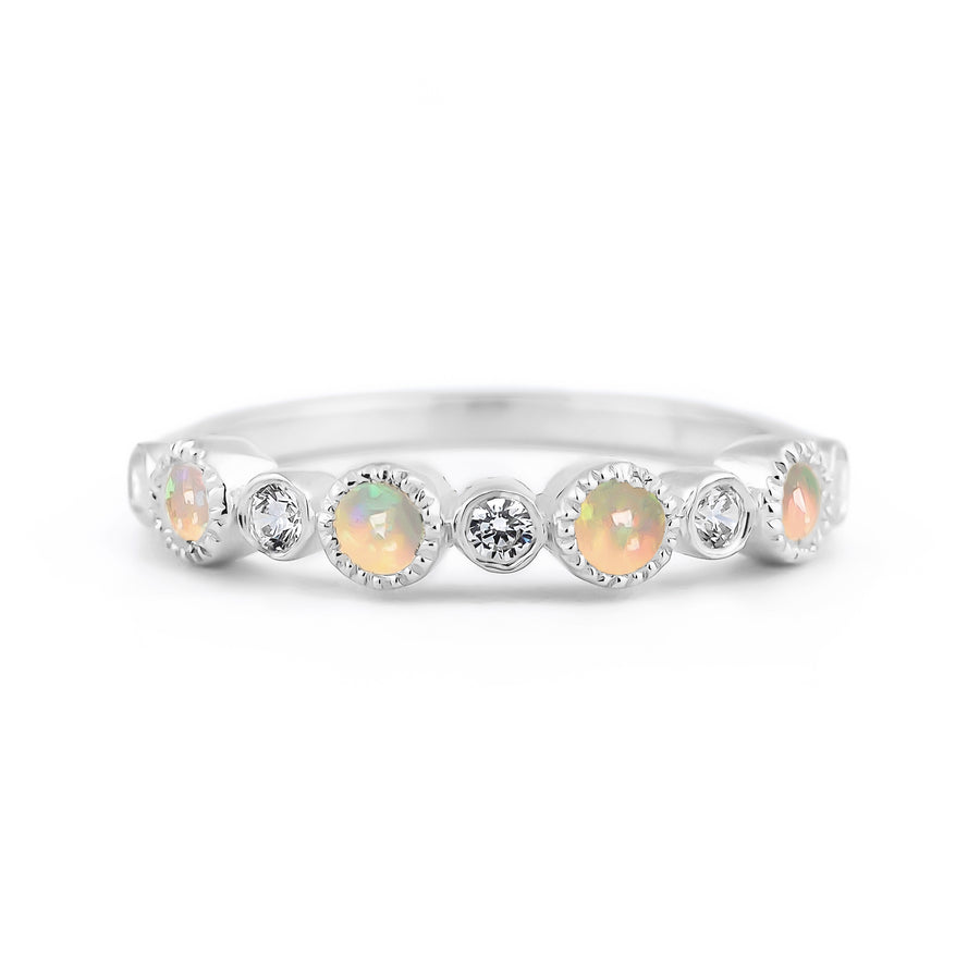Moonlit Opal Ring