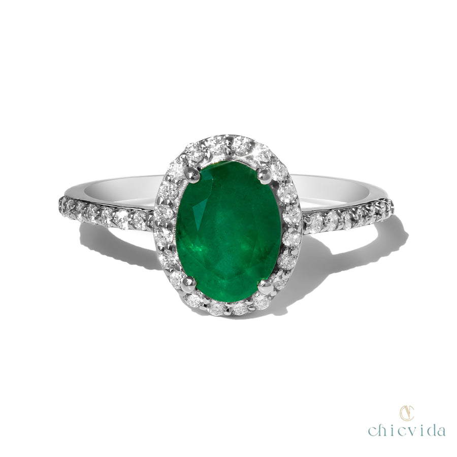 Emerald Ring Gold