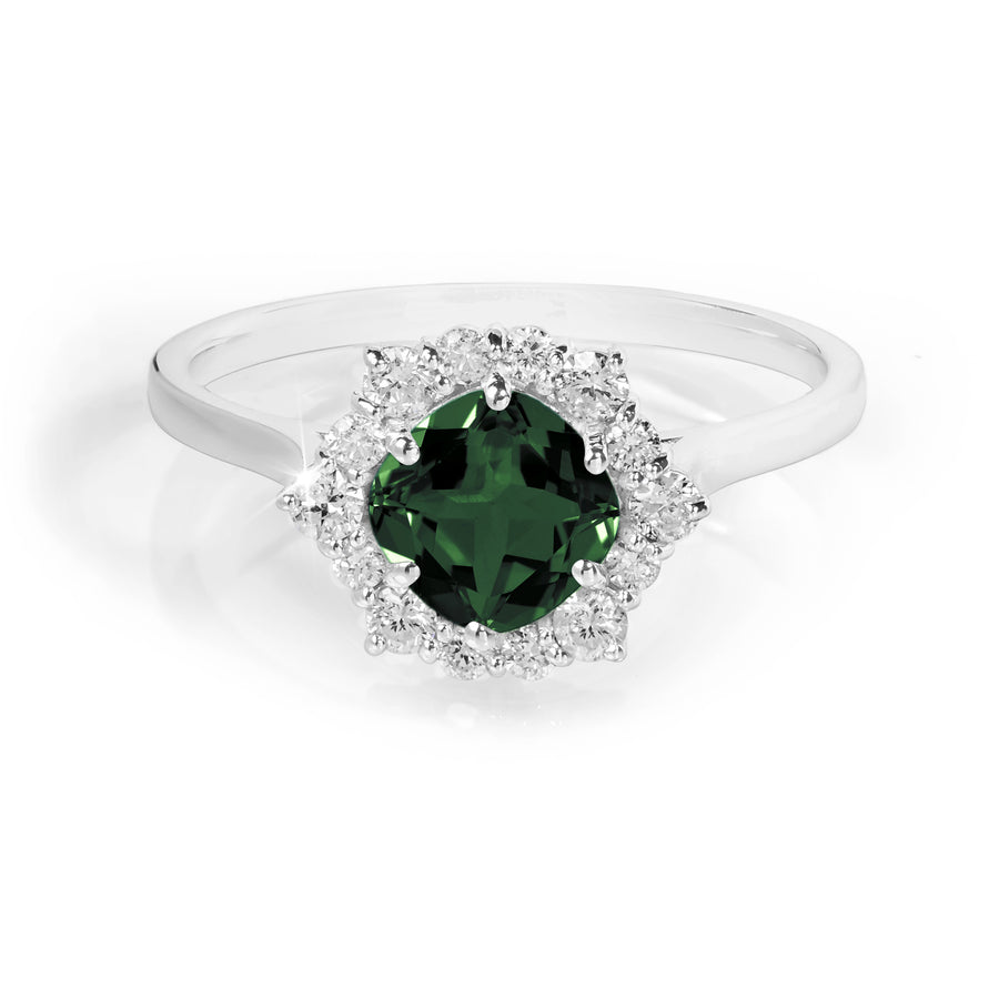 Blink Green Tourmaline Ring