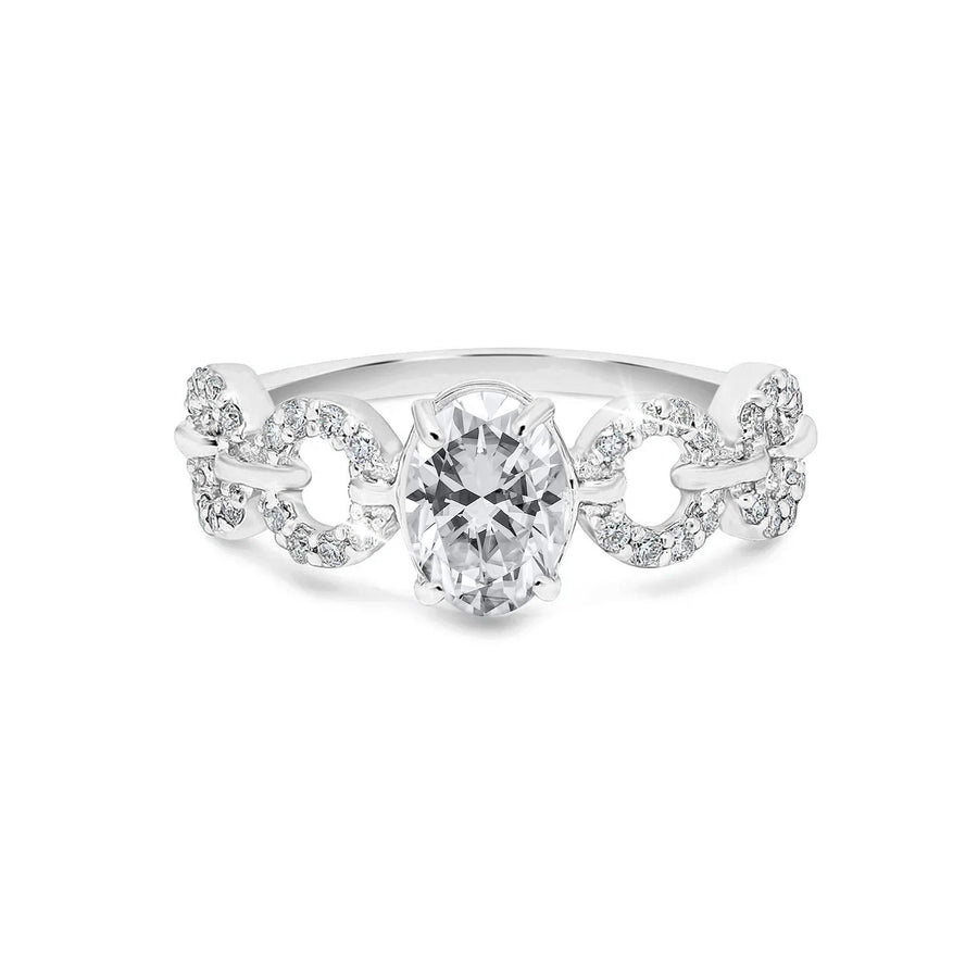 Elsa Lab Diamond Ring