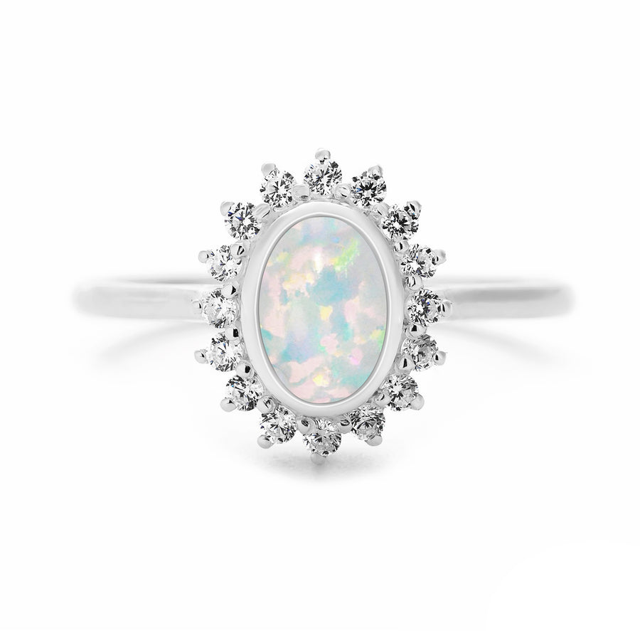 Aroma Opal Ring