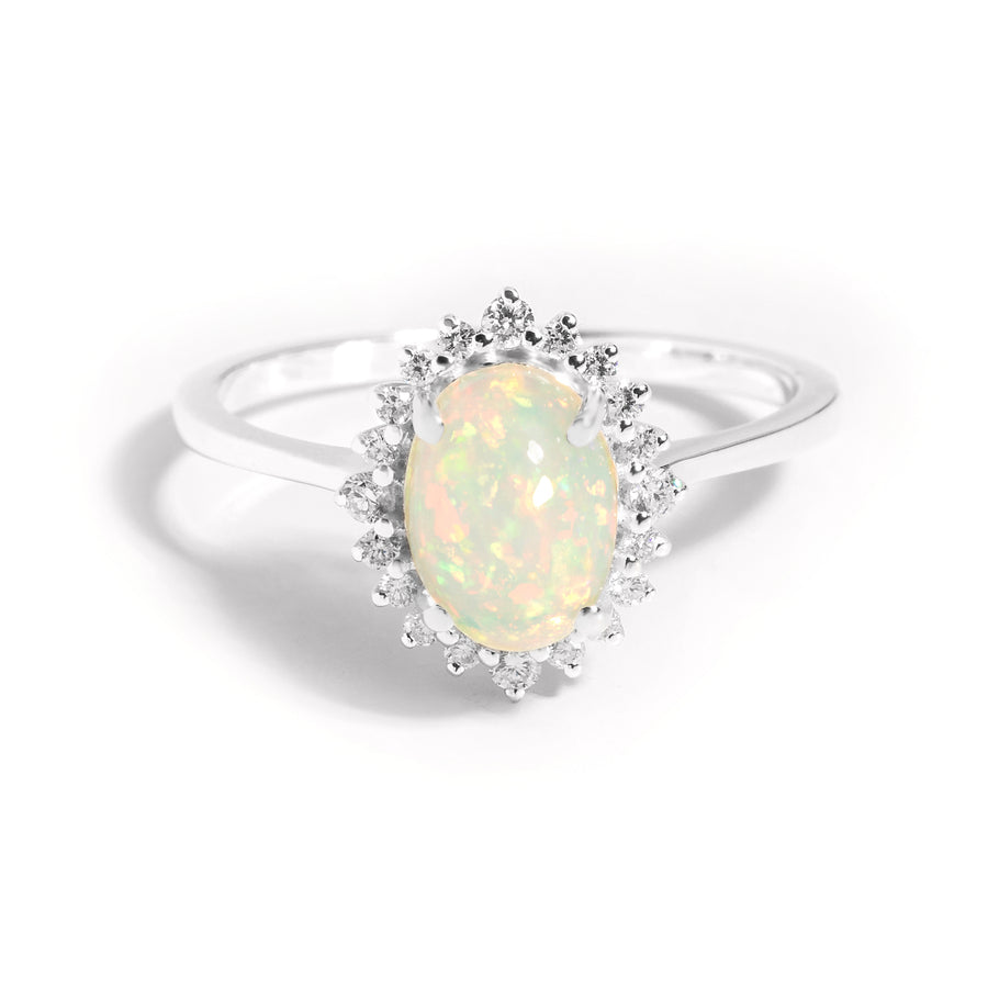 Sunshine Opal Ring