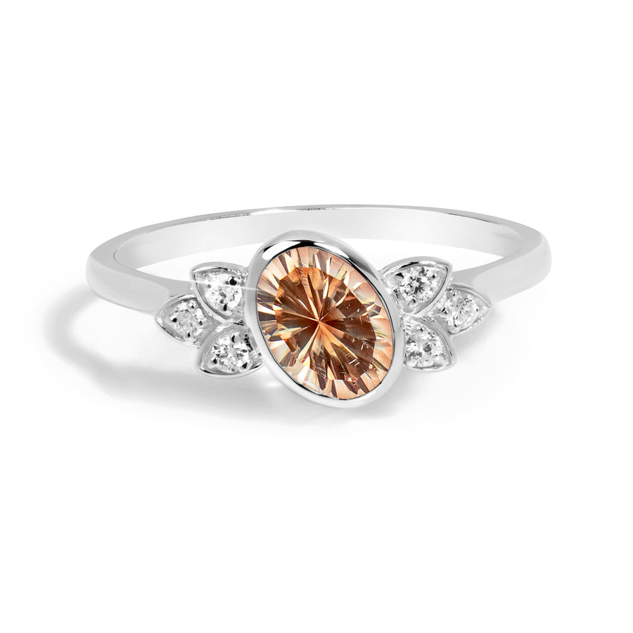 Pastel Oregon Sunstone Ring