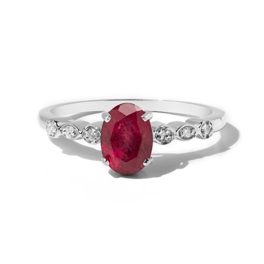 Someday Ruby Engagement Ring