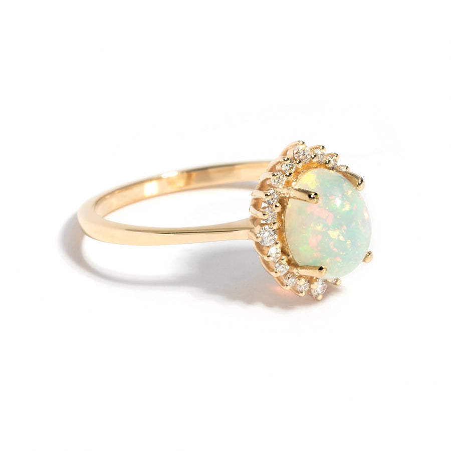 Sunshine Opal Ring