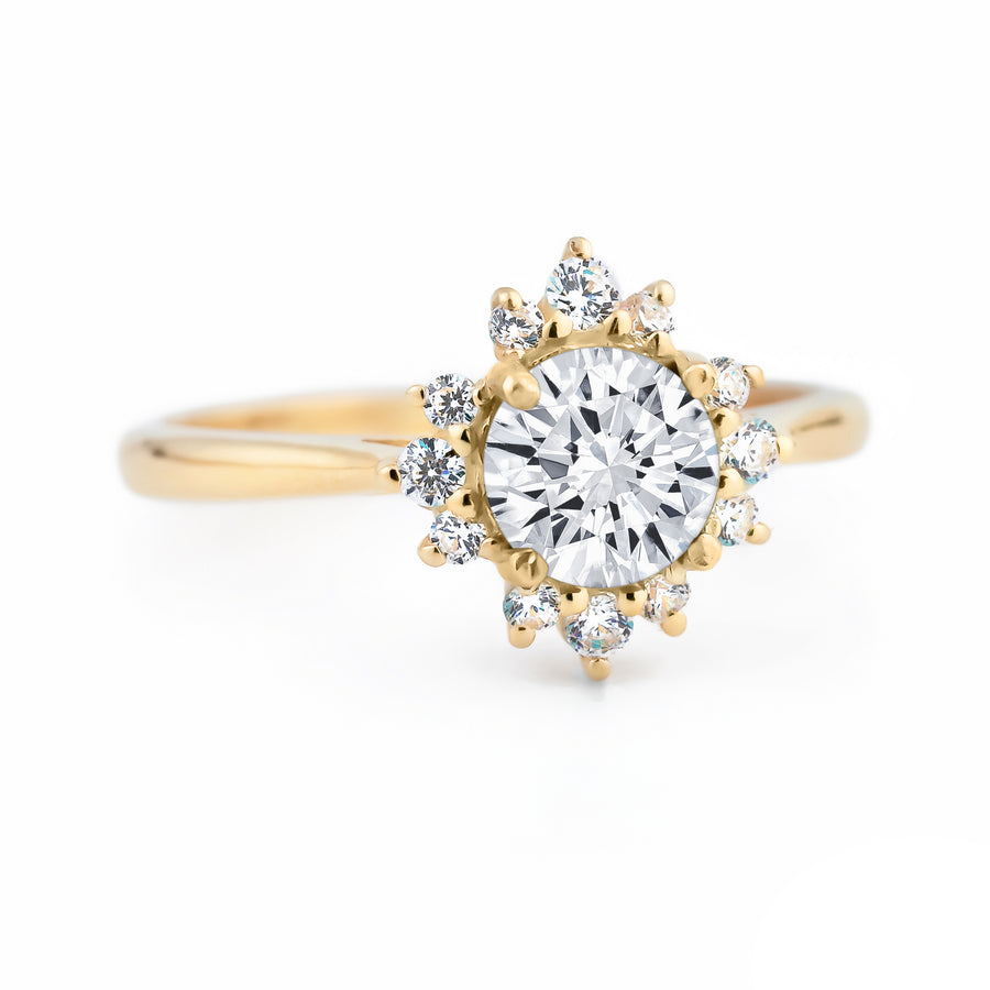 Daisy Lab Diamond Ring