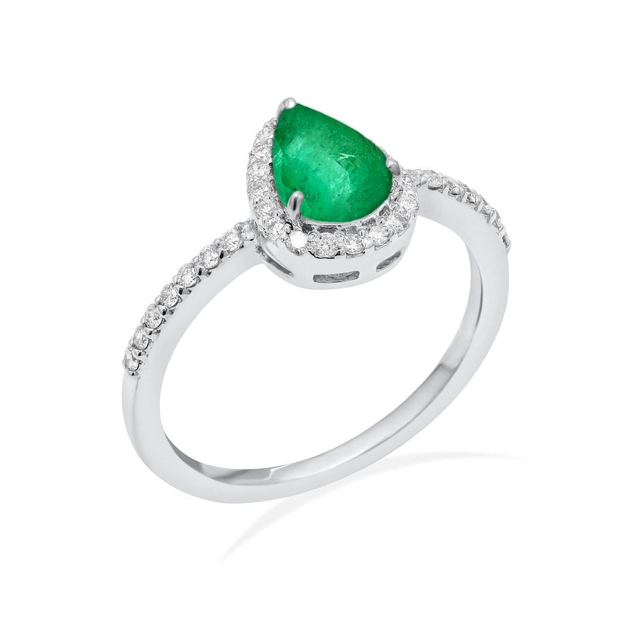 Daydreamer Emerald Ring