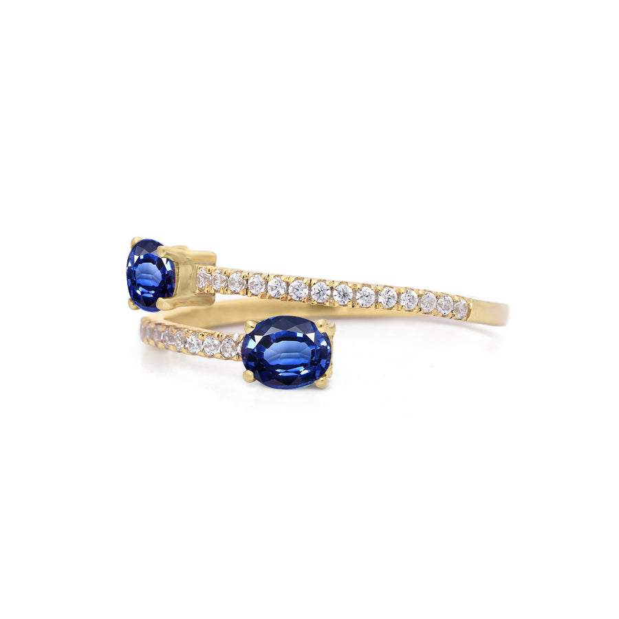 Liaison Oval Sapphire Ring