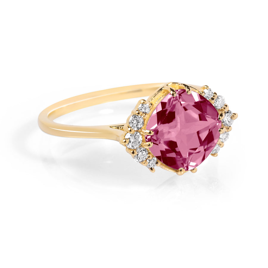 Witty Pink Tourmaline Ring