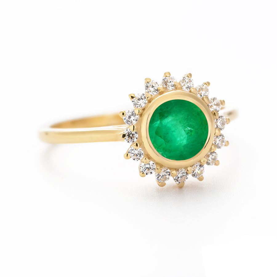 Flavor Emerald Ring