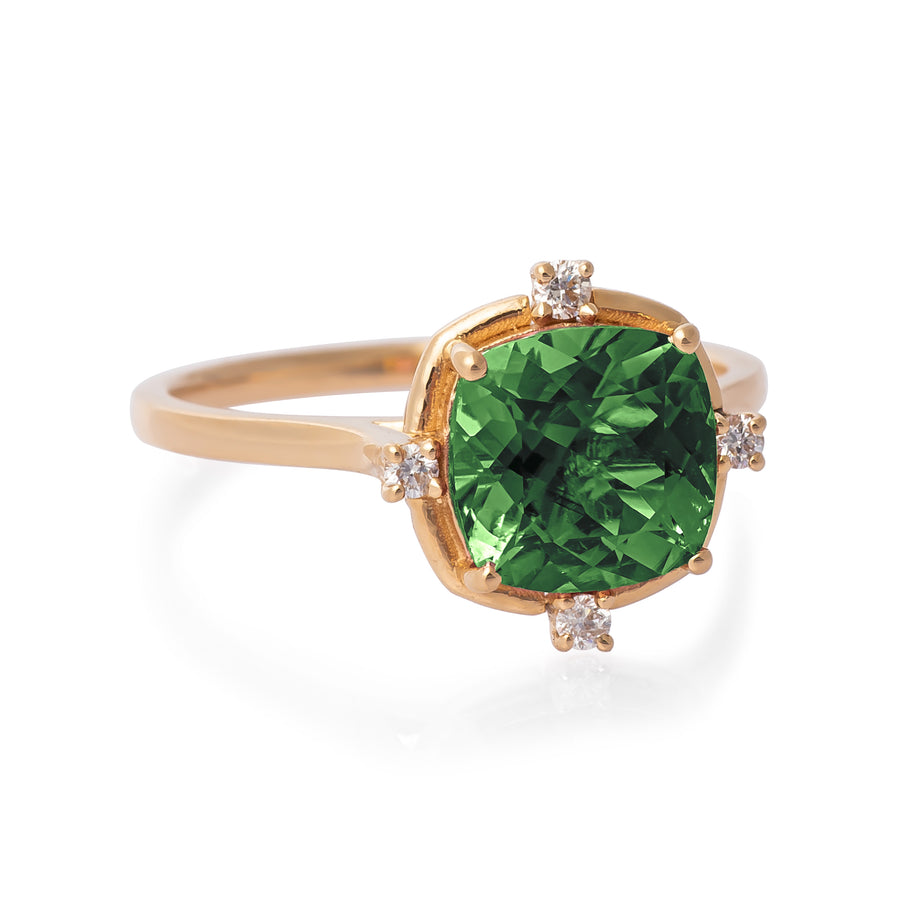 Passe Green Tourmaline Ring