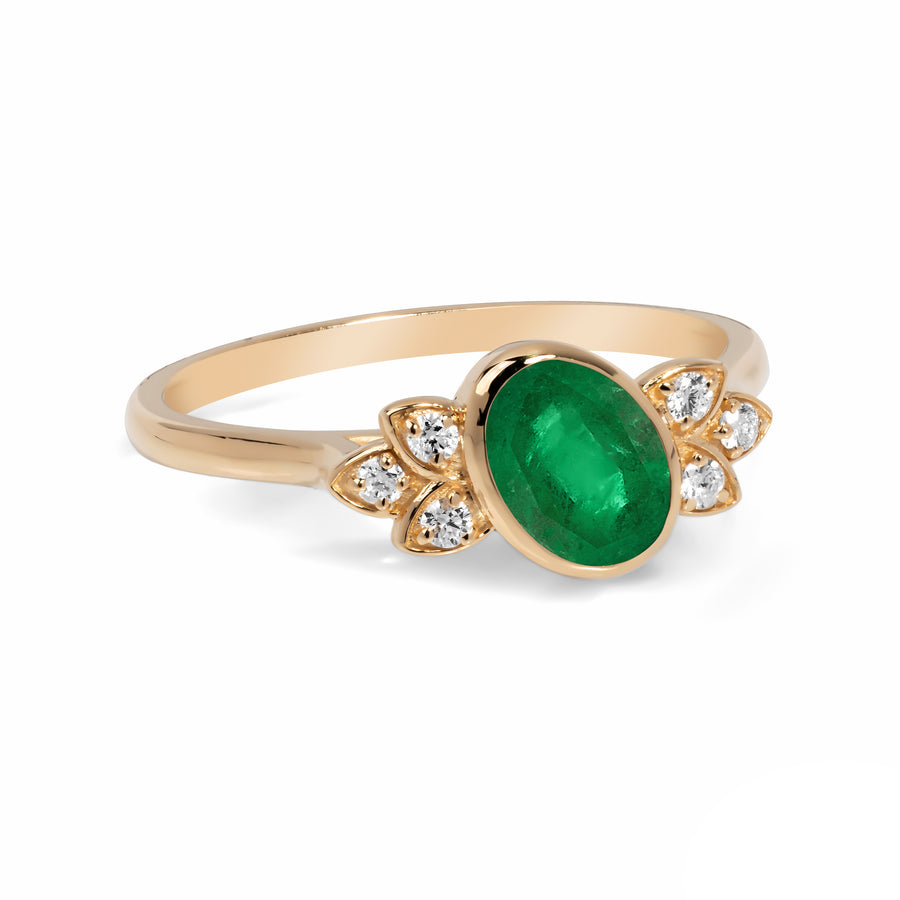 Pastel Emerald Ring