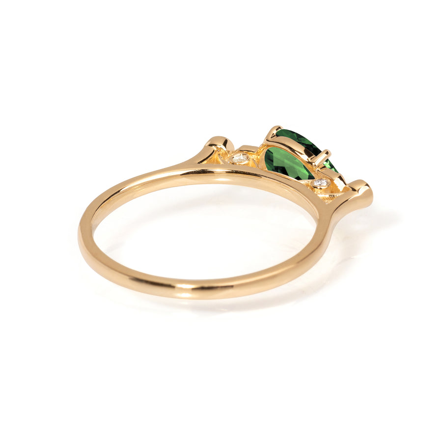 Elite Green Tourmaline Ring
