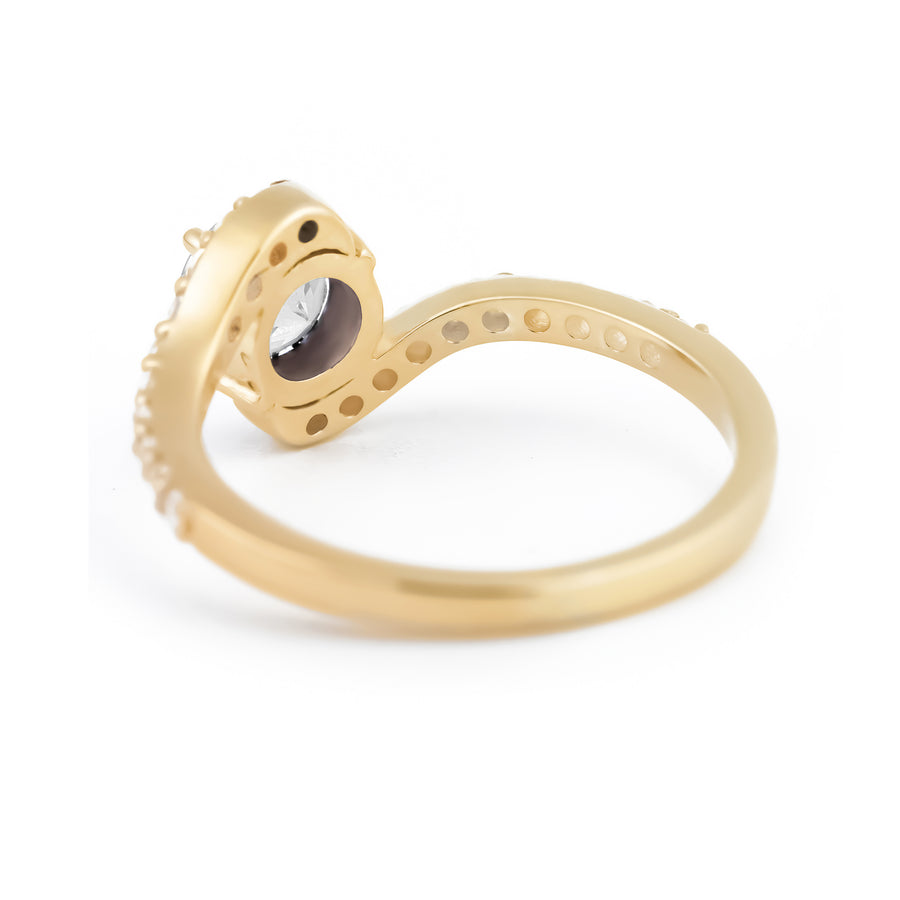 Aura Lab Diamond Ring
