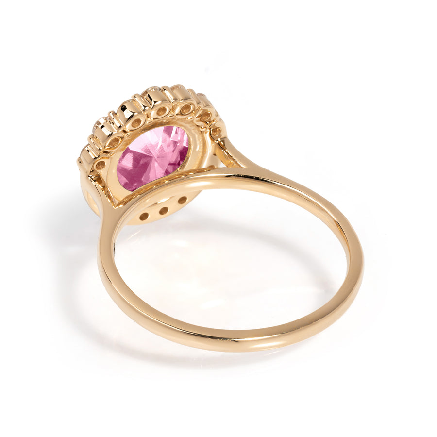 Aureola Pink Tourmaline Ring
