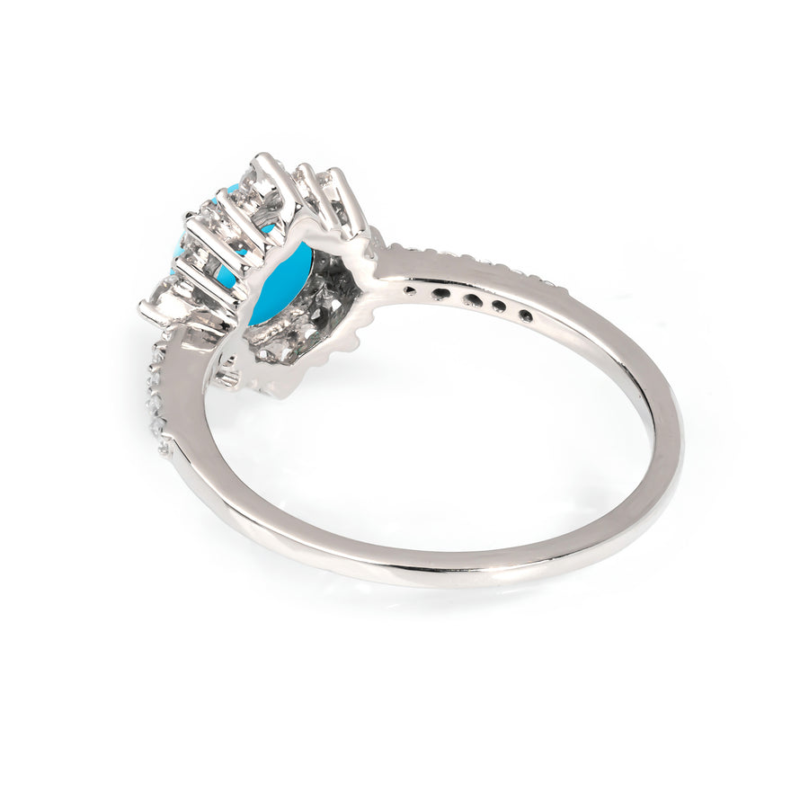 Starlit Turquoise Ring