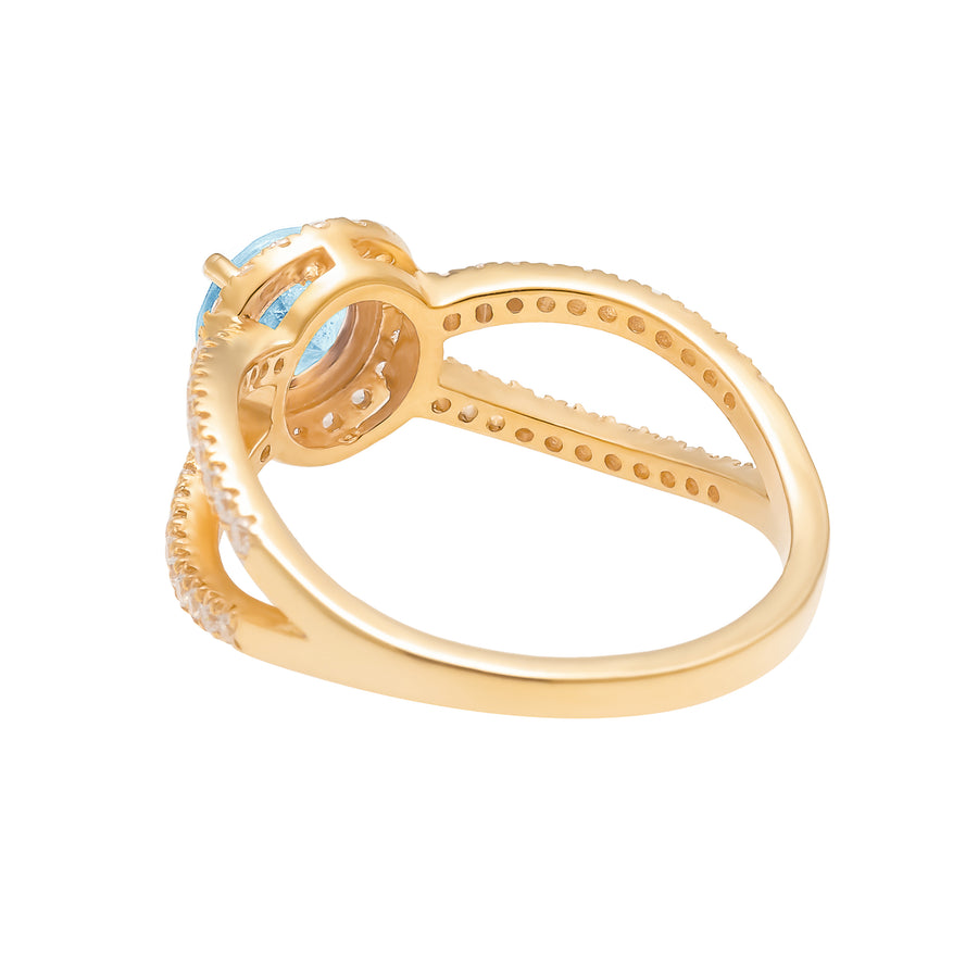 Adorn Aquamarine Ring