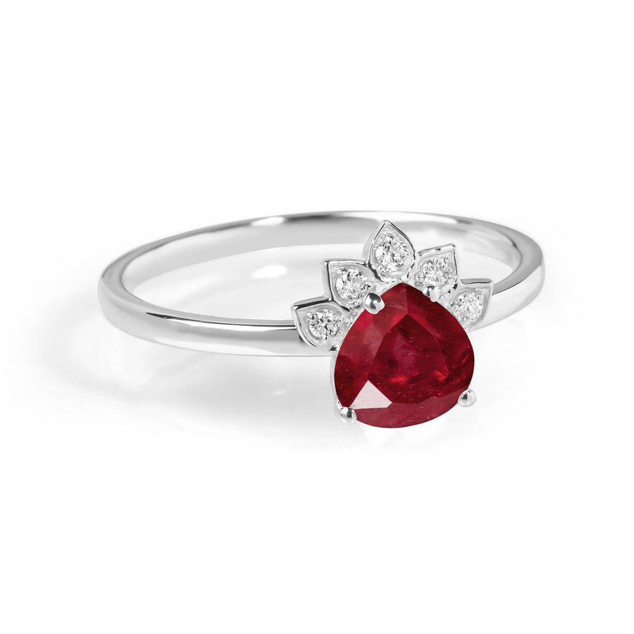 Blush Ruby Ring