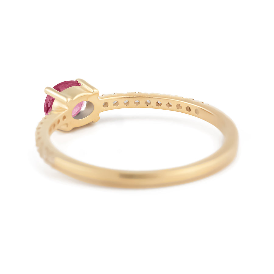 Divine Pink Tourmaline Ring