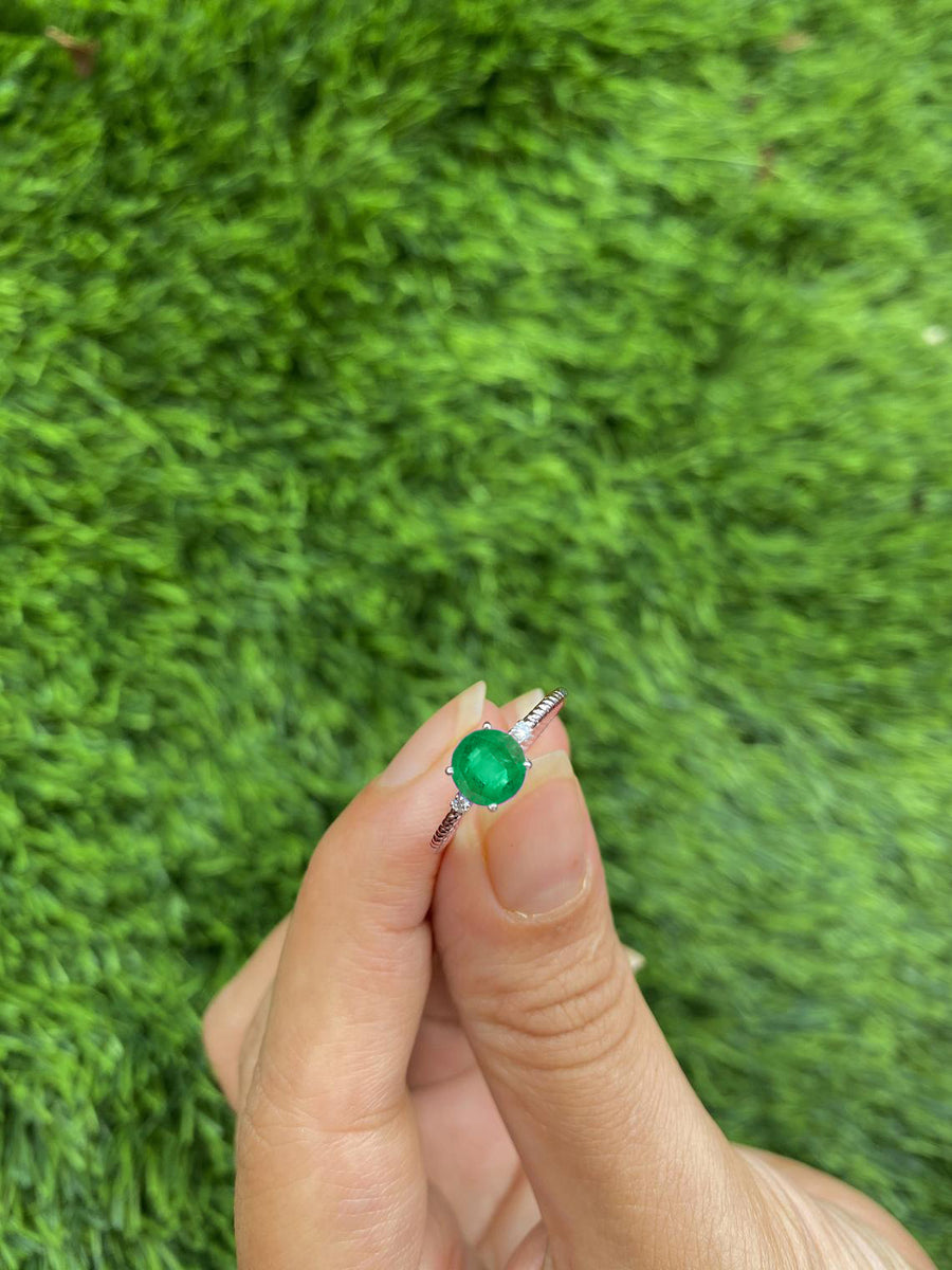 The Big O Emerald Ring