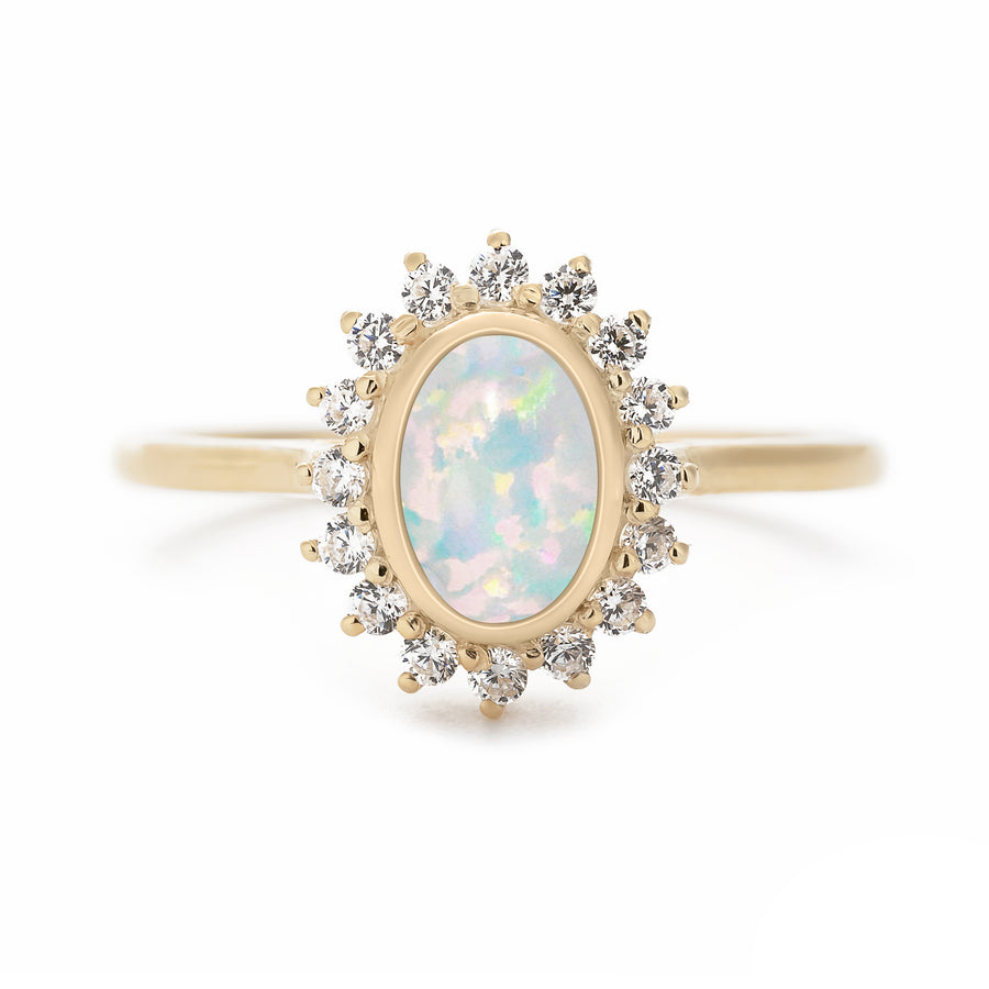 Aroma Opal Ring