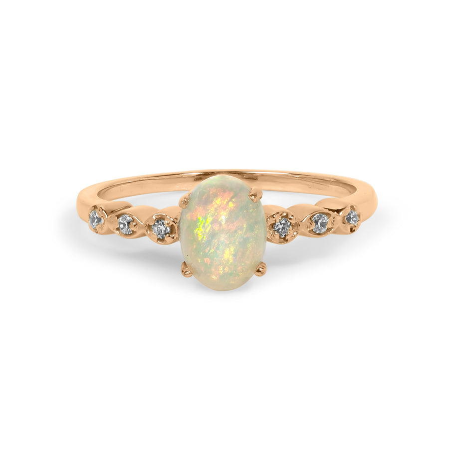 Someday Opal Engagement Ring