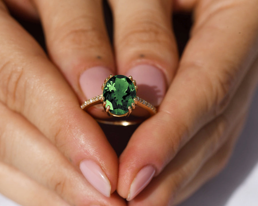 Eva Green Tourmaline Ring