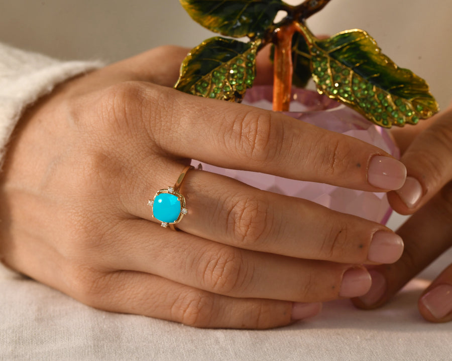 Passe Turquoise Ring