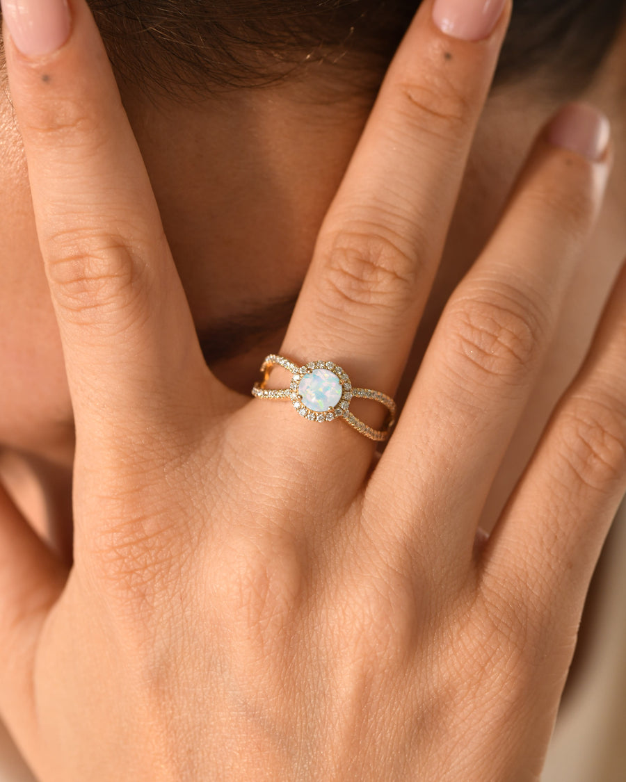 Adorn Opal Ring